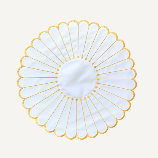Jogo Americano Soleil Dupla Face – Elegância Mediterrânea para Sua Mesa