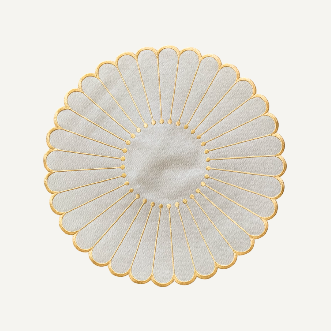 Jogo Americano Soleil Dupla Face – Elegância Mediterrânea para Sua Mesa